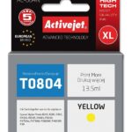 Activejet Encre AE-804N (remplacement Epson T0804 ; Suprême ; 13.5 ml ; jaune)