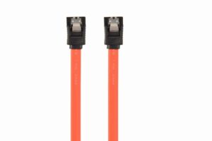 Gembird CC-SATAM-DATA câble SATA 0,5 m Noir, Rouge