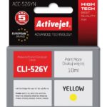 Activejet Encre ACC-526YN (remplacement Canon CLI-526Y ; Suprême ; 10 ml ; jaune)