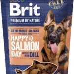 BRIT Premium Dog Snack Saumon avec Aneth – friandise pour chien – 180 g