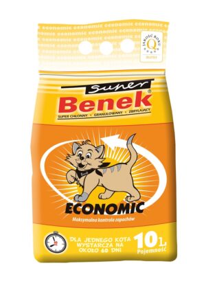 Certech Super Benek Economic - Litière agglomérante pour chats 10 l