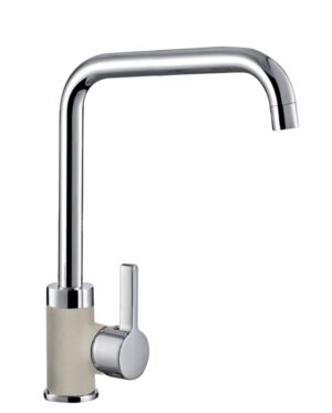 PYRAMIS SILVIO DUO mélangeur granit beige sable