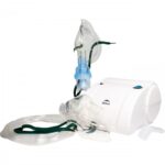 Inhalateur à piston silencieux avec deux masques