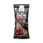 SYTA MICHA Chewy Hot Dog Rabbit à la grenade en peau de cerf - gourmandise pour chien - 2 pcs.