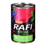 Dolina Noteci Rafi avec du cerf, des canneberges et des myrtilles - nourriture humide pour chiens - 400g