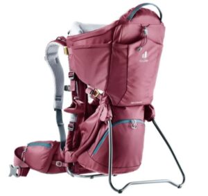 PORTE-BÉBÉ DE RANDONNÉE DEUTER KID COMFORT MARON