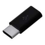 Savio AK-31 / B adaptateur et connecteur de câbles Micro USB USB 3.1 Typ C Noir
