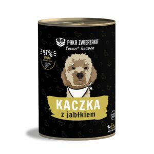 PAKA ZWIERZAKA Seventh Heaven Duck with apple - nourriture humide pour chien - 400g