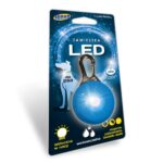 HILTON Médaille LED pour chien - 5.3 x 3 cm