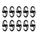 Mousqueton Mil-Tec S-Hook - Noir