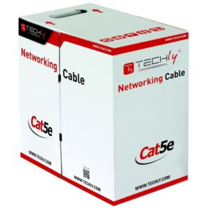 Techly ITP6-UTP-IC câble de réseau Gris 305 m Cat5e U/UTP (UTP)