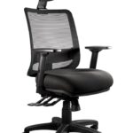 Siège de bureau ergonomique SAGA PLUS noir