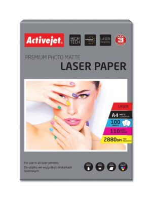 Activejet Papier mat AP4-110M100L (A4 ; 100 feuilles)