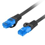LANBERG PATCHCORD S/FTP CAT.6A 10M BLACK LSZH