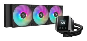 DeepCool MYSTIQUE 360 ARGB Processeur Refroidisseur de liquide tout-en-un 12 cm Noir 1 pièce(s)