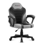 Chaise de jeu pour enfants Huzaro HZ-Ranger 1.0 Grey Mesh, gris et noir