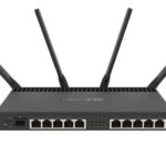 Mikrotik RB4011iGS+5HacQ2HnD-IN routeur sans fil Gigabit Ethernet Bi-bande (2,4 GHz / 5 GHz) Noir