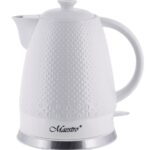 Maestro MR-073 bouilloire 1,2 L 1200 W Blanc