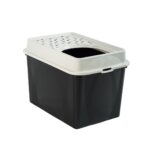 ROTHO Berty Eco Black - bac à litière pour chat