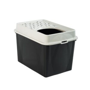 ROTHO Berty Eco Black - bac à litière pour chat