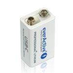 everActive 6F22/9V Batterie Li-ion 550 mAh avec USB TYPE C