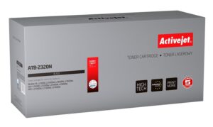 Activejet Cartouche de toner ATB-2320N (remplacement Brother TN-2320 ; Supreme ; 2600 pages ; noir)