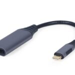 Cablexpert A-USB3C-DPF-01 câble vidéo et adaptateur 0,15 m USB Type-C DisplayPort Gris