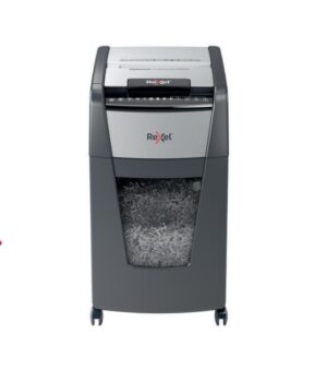 Rexel Optimum Auto+ 300X destructeur de papier Découpage par micro-broyage Noir, Gris