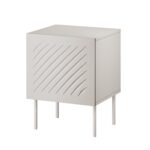 Cama Table de chevet 2 pcs SIENA 44,5x40x59 cashmere matt