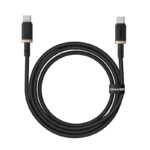 Baseus Dura Câble de charge rapide Type C vers Type C 100 W 1 m Noir, Or