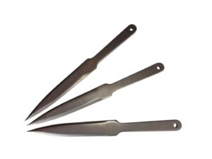 Couteaux de lancer sportifs KAL22 LIDER 3pcs argenté