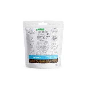 NATURE'S PROTECTION SC White Dogs Adult Endurance Insects Riz - friandise pour chien - 150 g