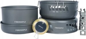 FireMaple KIT DE CUISSON AVEC BRÛLEUR D'ALCOOL