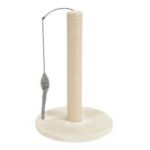 Zolux Griffoir pour chat avec jouet 63 cm - beige
