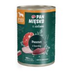 PAN MIĘSKO with herbs Duck pate - nourriture humide pour chien - 400g