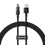 Baseus Gem Câble de charge rapide USB vers IP 2,4A 1 m Noir