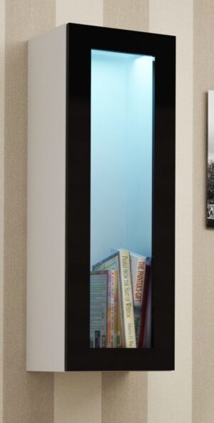 Cama WIG90 VIGO b/cz Armoire de rangement de salle à manger Vitrine