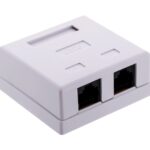 Alantec GN011 boîte de jonction réseau Cat6 Blanc