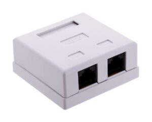 Alantec GN011 boîte de jonction réseau Cat6 Blanc