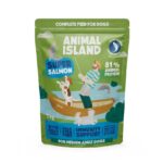 ANIMAL ISLAND Salmon - aliments secs pour chiens - 1kg