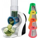Esperanza EKM026 Râpe électrique et spiraliseur Plastique Multicolore