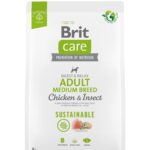 BRIT Care Dog Sustainable Adult Medium Breed Chicken & Insect - aliments secs pour chiens - 3 kg