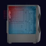 Boîtier PC Aerocool PGS Volcan-G-BK-V1