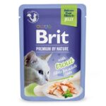 BRIT Premium by nature Trout fillets - nourriture humide pour chat - 85g