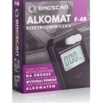 BACscan F-45 testeur d'alcool 0 - 4% Noir
