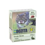 BOZITA Lapin en sauce - Nourriture humide pour chats - 370g