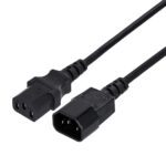 Gembird PC-189-VDE câble électrique Noir 1,8 m Coupleur C14