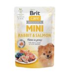 BRIT Care Mini Rabbit&Salmon - nourriture humide pour chien - 85g