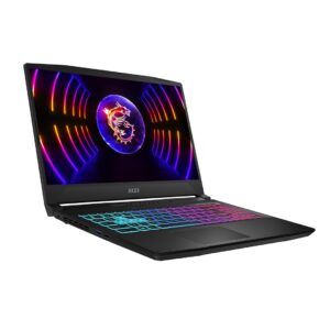 MSI Katana 17 B12UCRK-1056XPL Intel® Core™ i7 i7-12650H Ordinateur portable 43,9 cm (17.3") Full HD 16 Go DDR5-SDRAM 512 Go SSD NVIDIA GeForce RTX 3050 Wi-Fi 6 (802.11ax) Noir