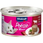VITAKRAFT Poésie Mousse Beef - nourriture humide pour chat - 85g